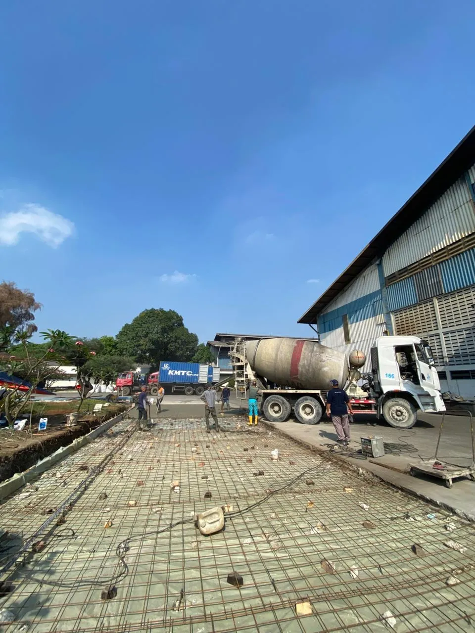 Pengecoran Ready Mix Jayamix - Dokumentasi Proyek 12